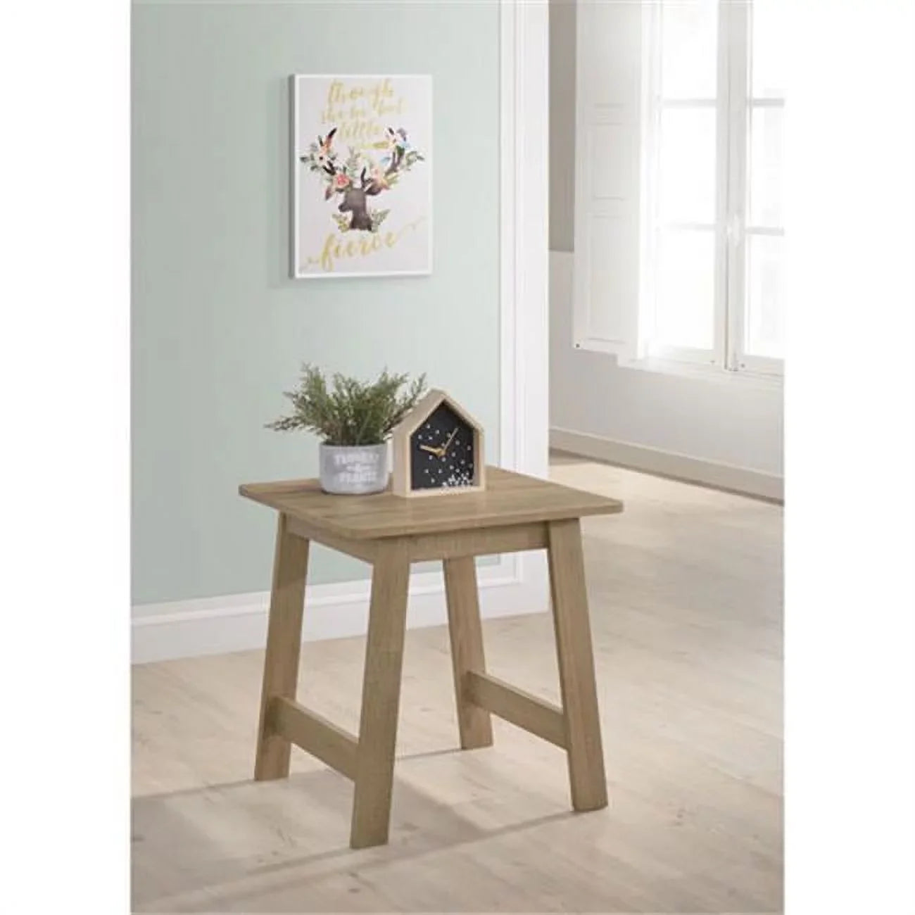 Matt Oak Craftman x Table End 18 20 in. Furniture - x 18 Progressive