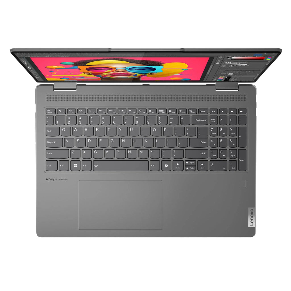 2-in-1 125U, GB, 7i SSD  Laptop, Graphics, 1TB 16" Yoga IPS Glass,