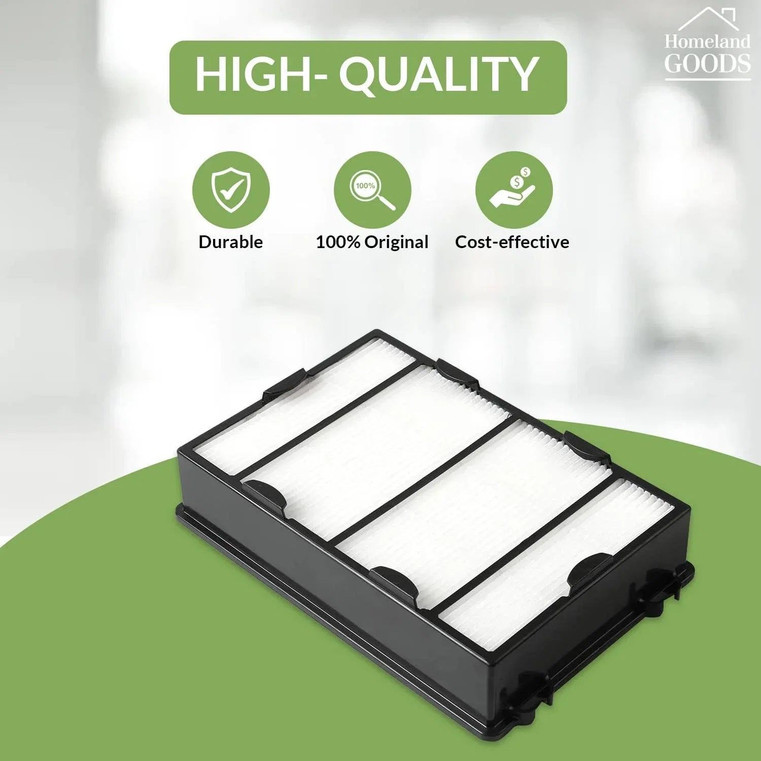 HAP725, 5-Pack Holmes Filter Air HAP625, HAPF600D, Goods Homeland B HAPF600 for HEPA HAPF600D-U3, HAP650, HAP750 Filter Replace HAP615, Purifier, Replacement