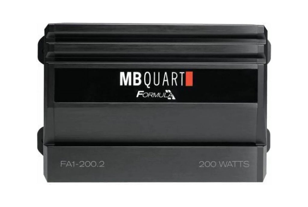 2 FORMULA Car FA1-200.2 Watt Amplifier Bundle Amplifier Channel Audio MB 200 Quart