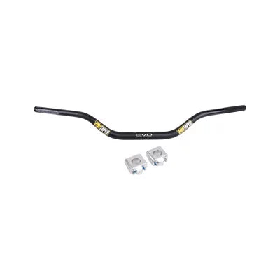MX/RM Black 1976-1979 Windham Bend Mid Clamp Yamaha YZ400 EVO Universal Big and ProTaper for Tusk Bar Bar Kit