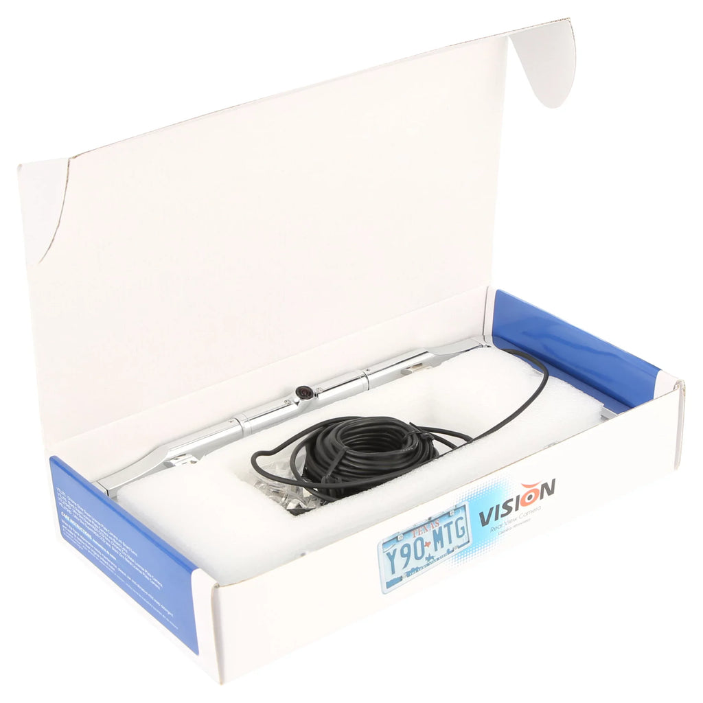 HD Camera Slim Backup License - Full-Frame VTL275HD Plate Ultra (Chrome) BOYO