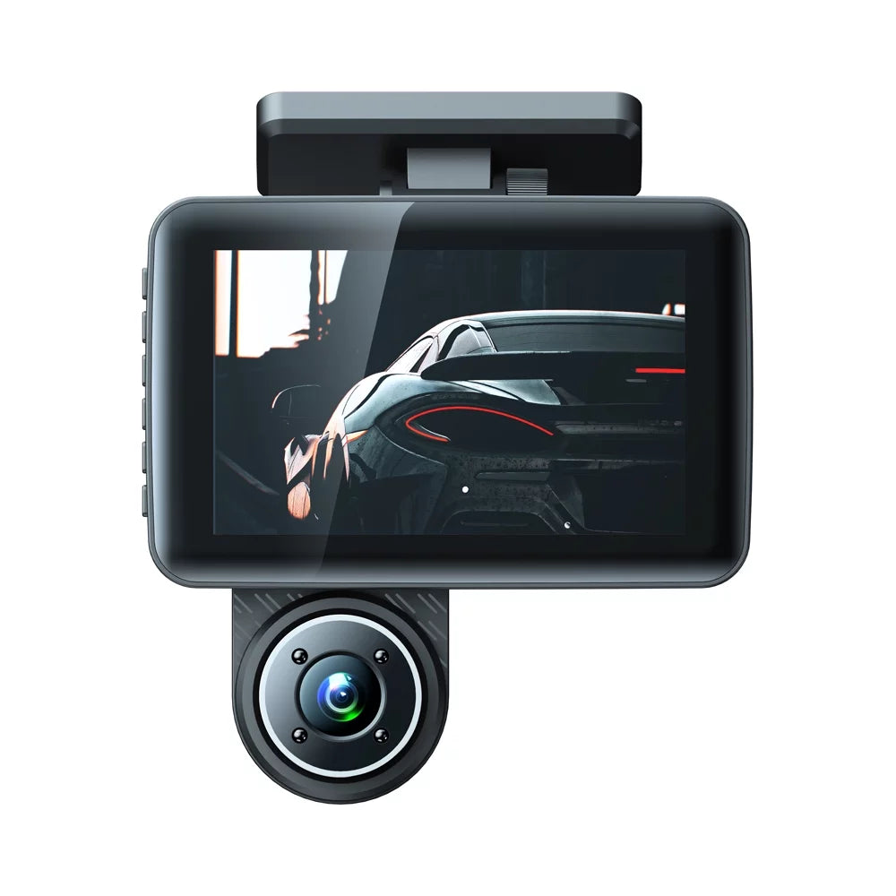 Driving Recording Rearview Car Safety Dash Angle Car Cameras Cam Camera Dcenta 3 Car Auto Recorder 4in Video Clear Mirror Camcorder Recorder Wide