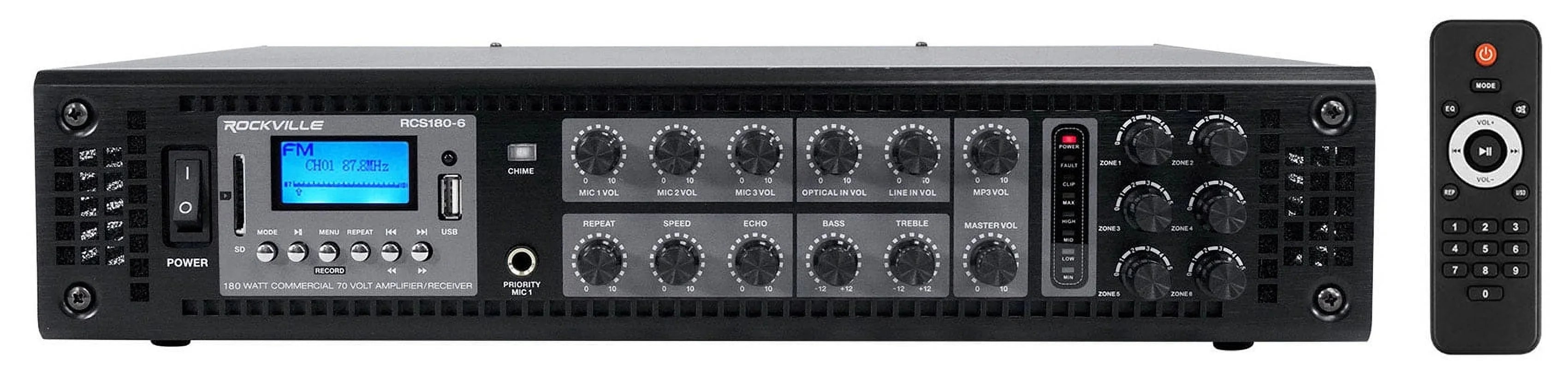 Speakers+Amp 4) JBL Wall+6.5" 5.25" Black Restaurant/Cafe/Bar Ceiling Commercial