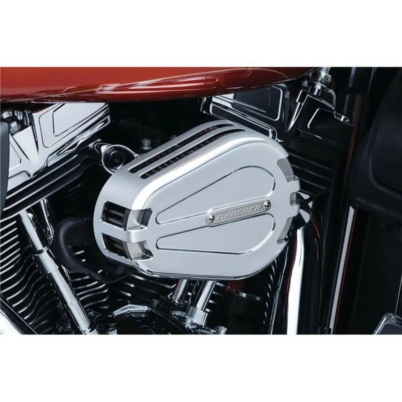 Kit Pro Chrome Cleaner/Filter For Kuryakyn 9935 Harley-Davidson Crusher Maverick 2017-19 Milwaukee-Eight Motorcycles, Air