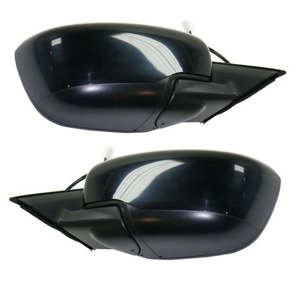 Door Rogue Rear View Set For & Turn Power Signal Pair Mirror w/o Camera 14-19