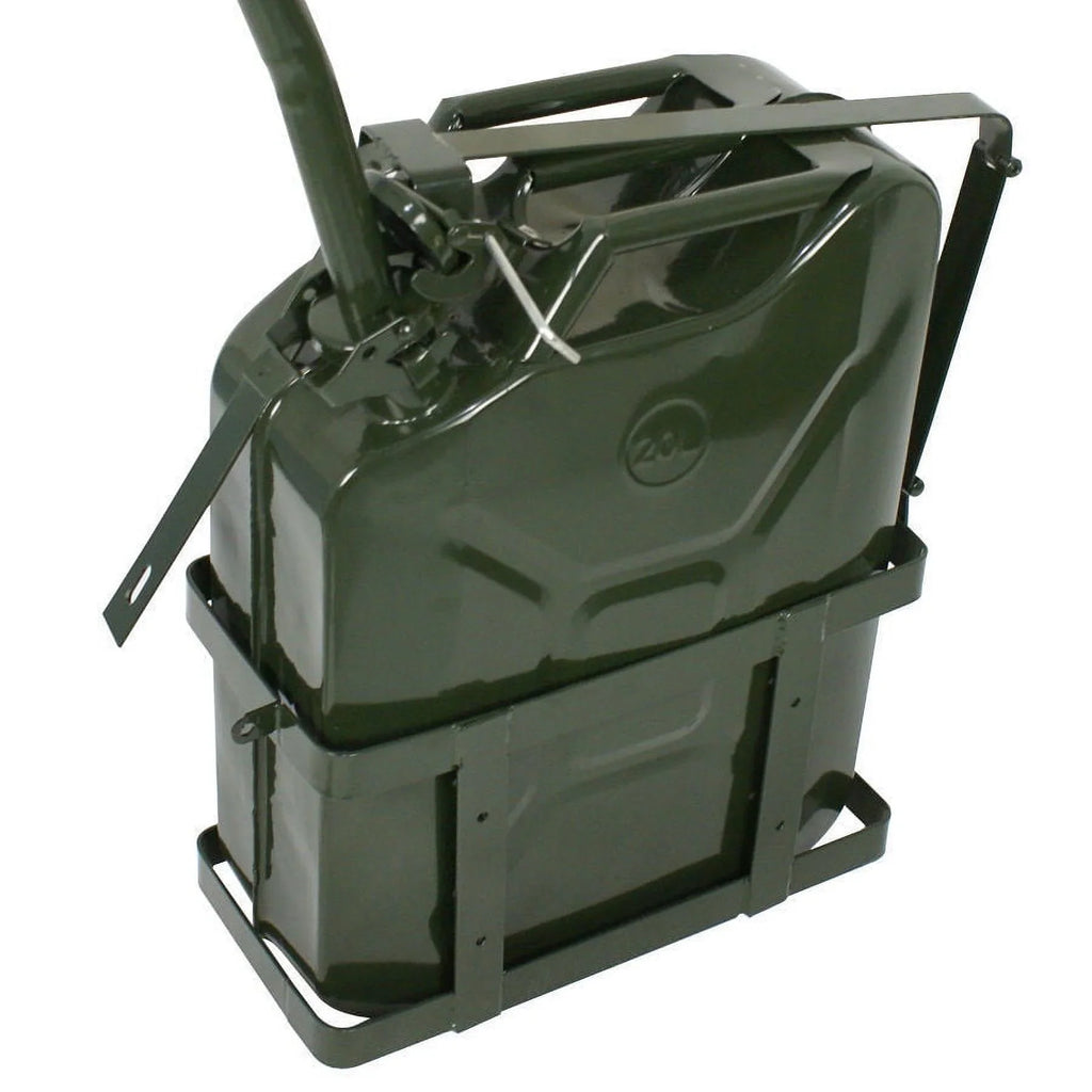 Hol Can Metal Can 20L Fuel Gal NATO Jerry 5 Gasoline Emergency Tank Backup Style