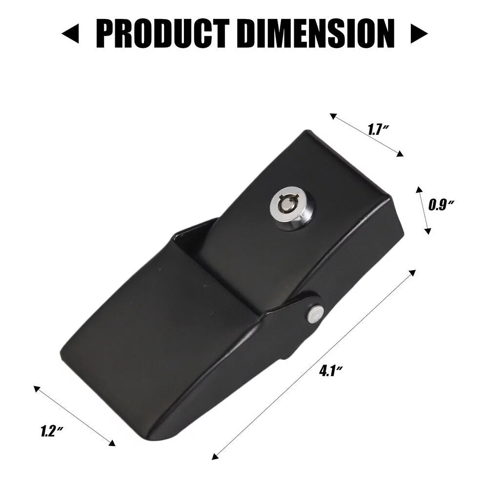 Latch Pins Stylish Kit - & Jeep - Materials Locking Hood Strong JKU High-Quality for Easy - Jahy2Tech JK Wrangler Installation