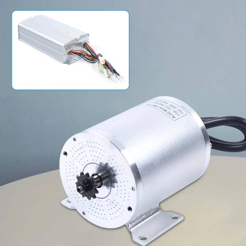 E-bike Brushless Controller 3000W BLDC 60A for Motor W/ Scooter Kit Electric 72V