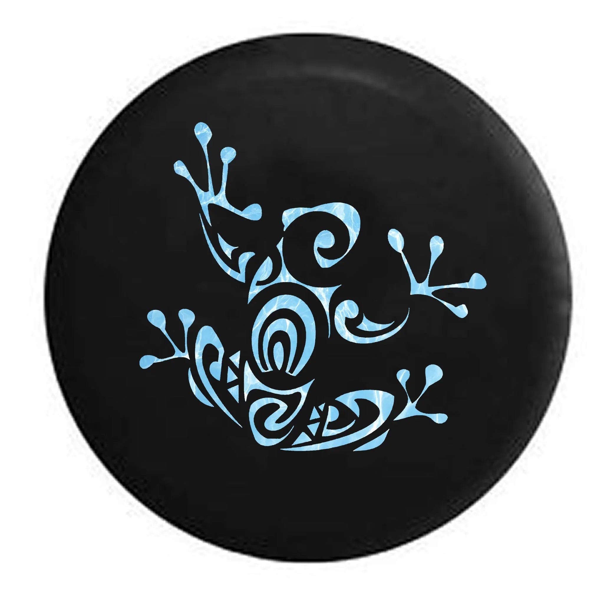 Tire Cover 33 Frog Inch RV Tree Sea Spare for Water Jeep Tribal