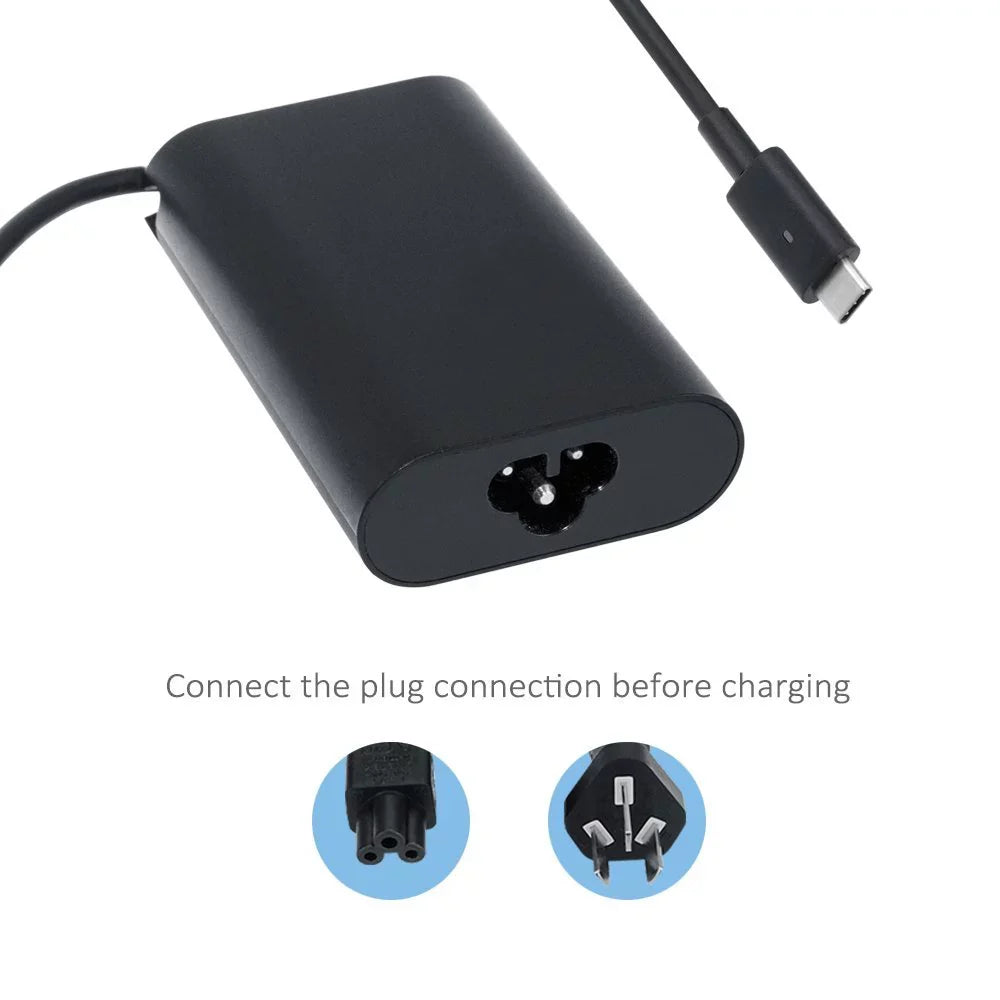2-in-1 Ultrabook Latitude PC AC 13 Power Notebook 7390 For Charger Power NEW Chromebook notebook P29S002 Cord notebook Supply Adapter DELL
