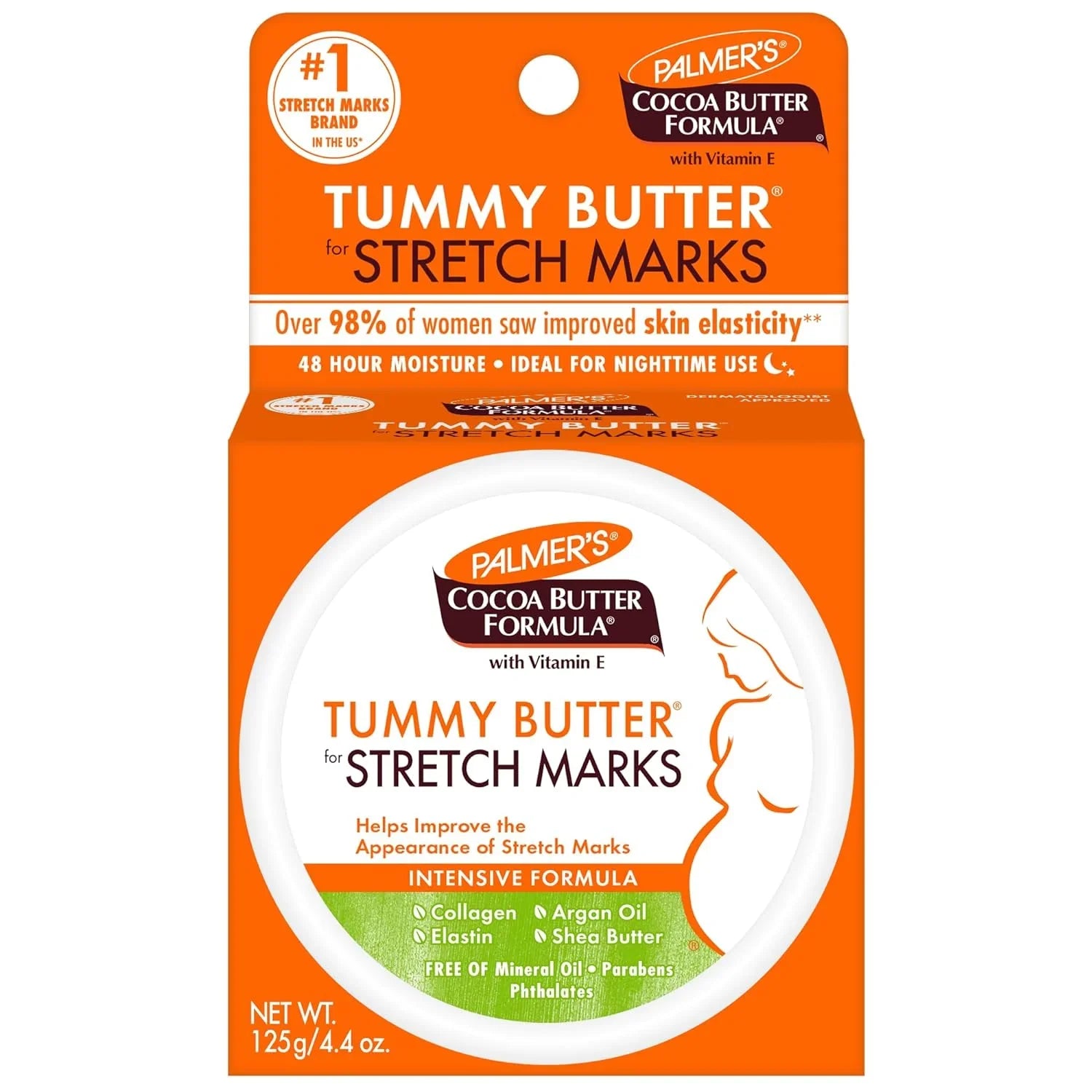 Tummy Butter For Butter Pack Marks, Stretch 3 Formula Cocoa 4.4 Palmers Oz,