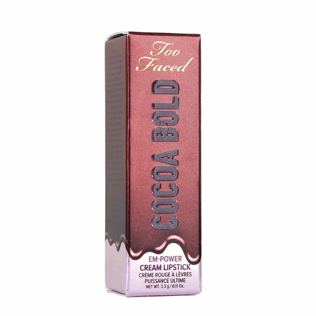 EM-Power Bold Cream Faced Cocoa Lipstick Too