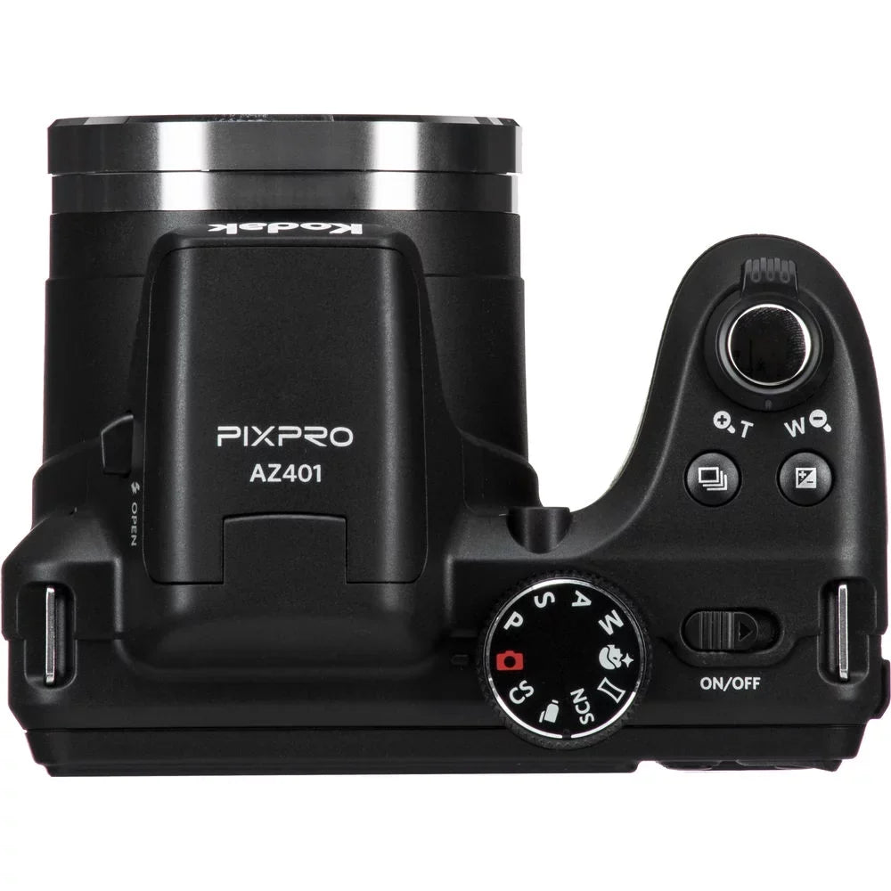 Battery Extra (Black) LED Camera Digital + Kodak Kit AZ401 + PIXPRO 128GB -