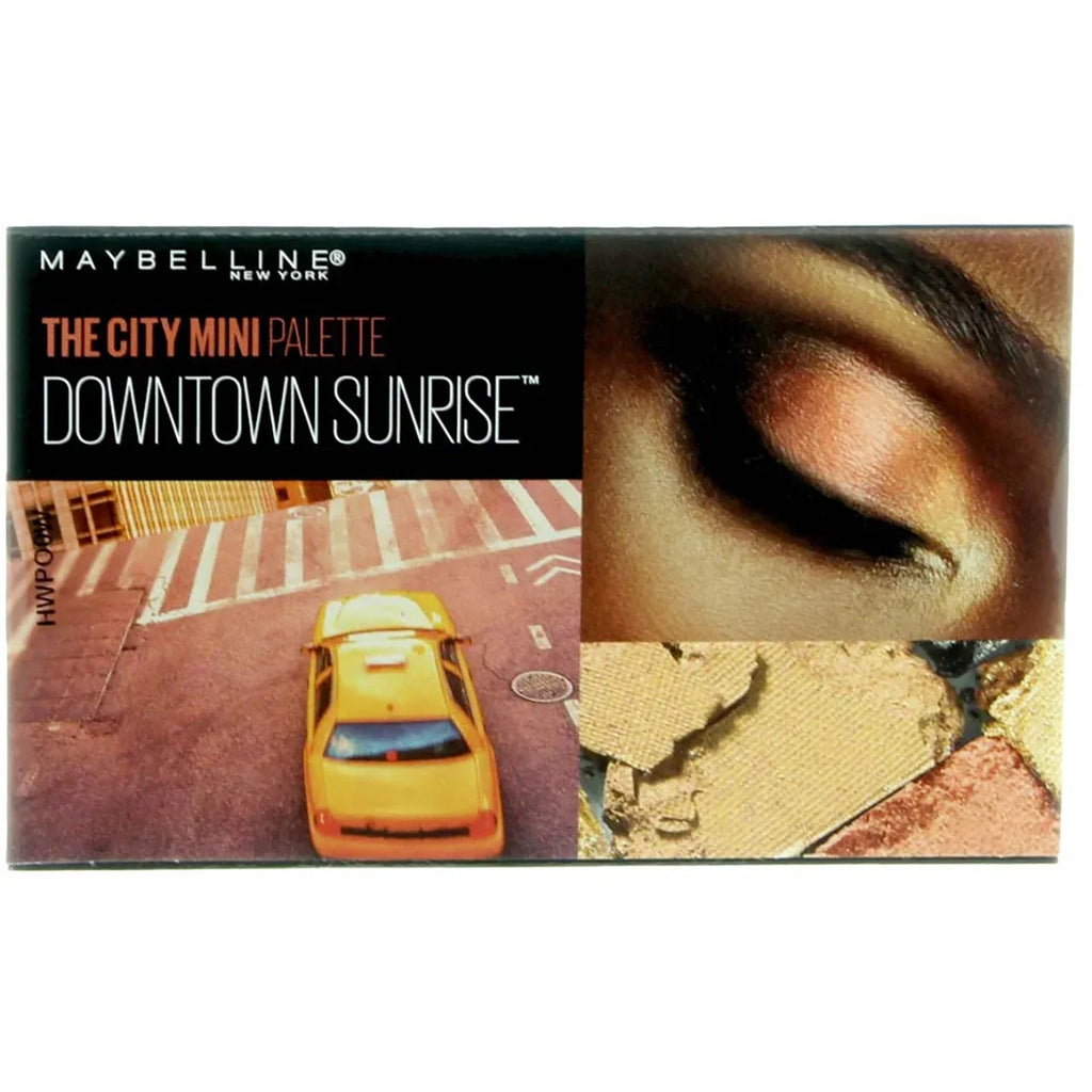 City oz Eyeshadow 3) (Pack 0.14 Downtown Makeup, The of Palette Sunrise, Mini Maybelline