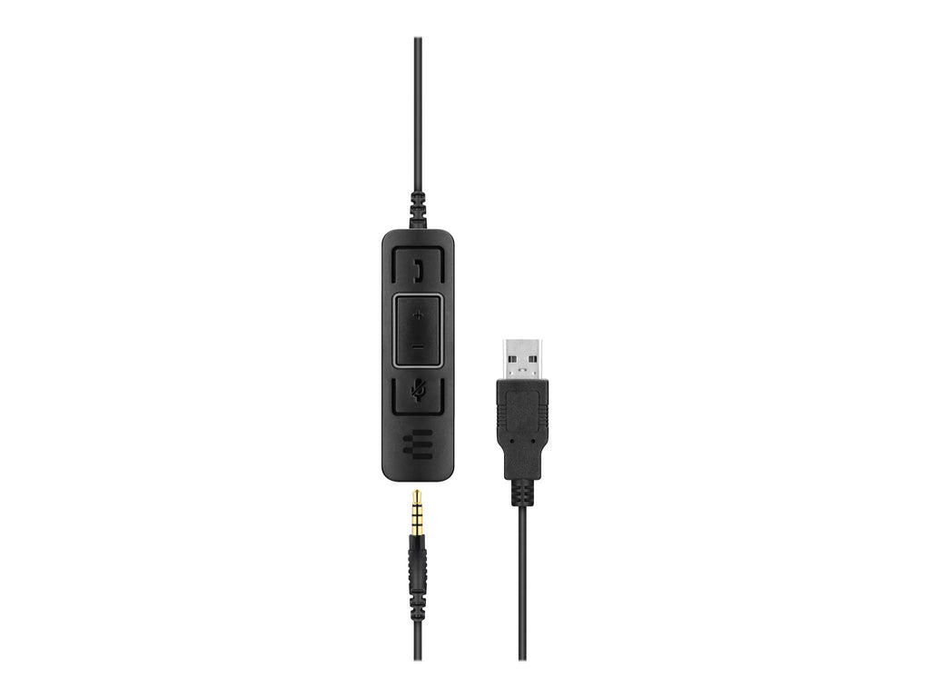 '- on-ear SC wired - Plus Culture EPOS Mobile MS USB - black 75 - headset -