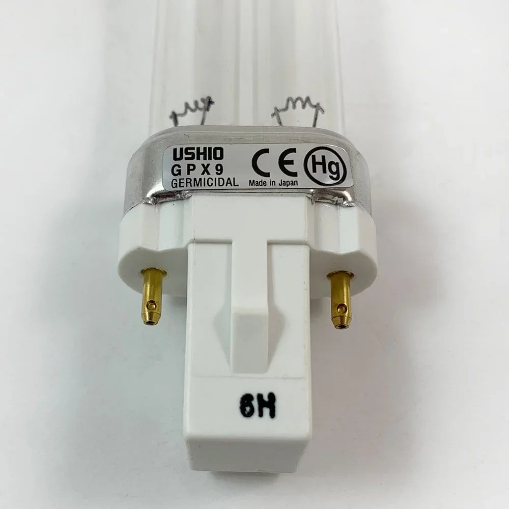 Germicidal Lamp 9W GPX9 Pressure USHIO Mercury-Arc Low