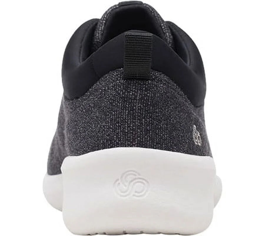 Athletic Comfort Lace-Up Breathable Adjustable Lightweight Pace Running Shoes Gray Heel Toe Womens 6.5 Padded CLARKS M Round