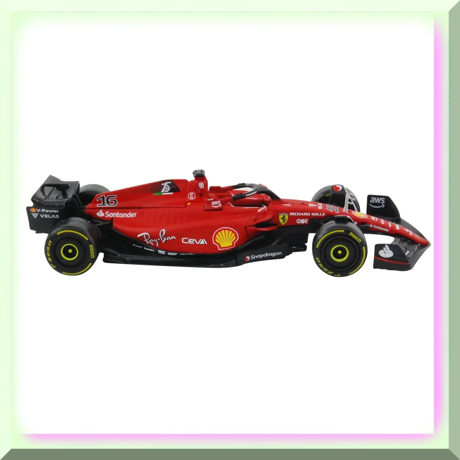 F1-75#16 Leclerc Rev Your Collection! Speedster: C. Up Ferrarii Diecast 2022