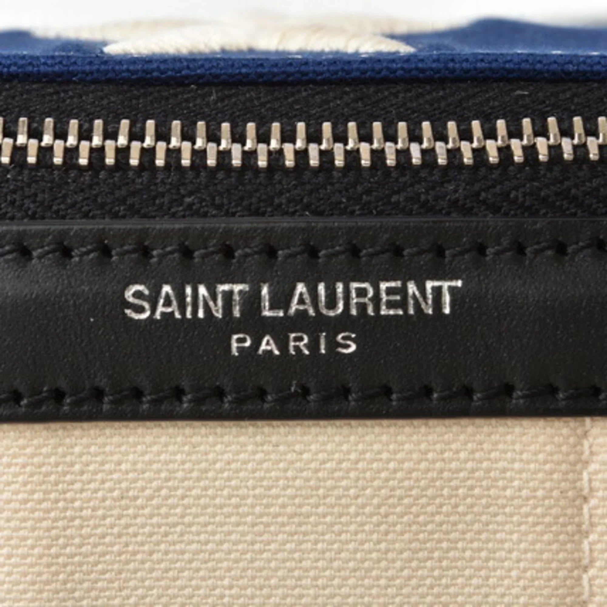 Saint Star (New) Pre-Owned Leather Bum MARSUPIO SAINT Pouch 557831 Bag Waist Laurent LAURENT Multicolor