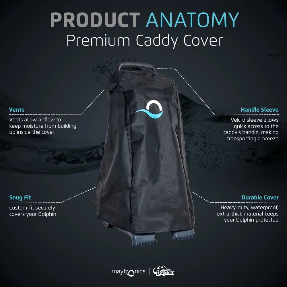 Genuine Your Caddy Cover Protect Year-Round and Dolphin Caddy Accessory and Premium —Store Universal Dolphin —
