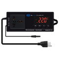 Home & Cooling Brewing Heating Freezer Green Mode Thermostat Incubation Reptiles Outlet Reptile Temperature House Controlled for Lepmerk Thermostat Chest with -40℃~110℃ Controller Digital Plug