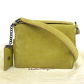 Suede Ferragamo Green SALVATORE Bag Pre-Owned BC217651 (Good) Shoulder FERRAGAMO Gancini Salvatore One