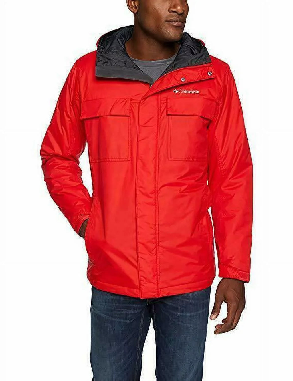 X-Large Red Gate Columbia Mens Jacket R Spark, Size Shark Softshell