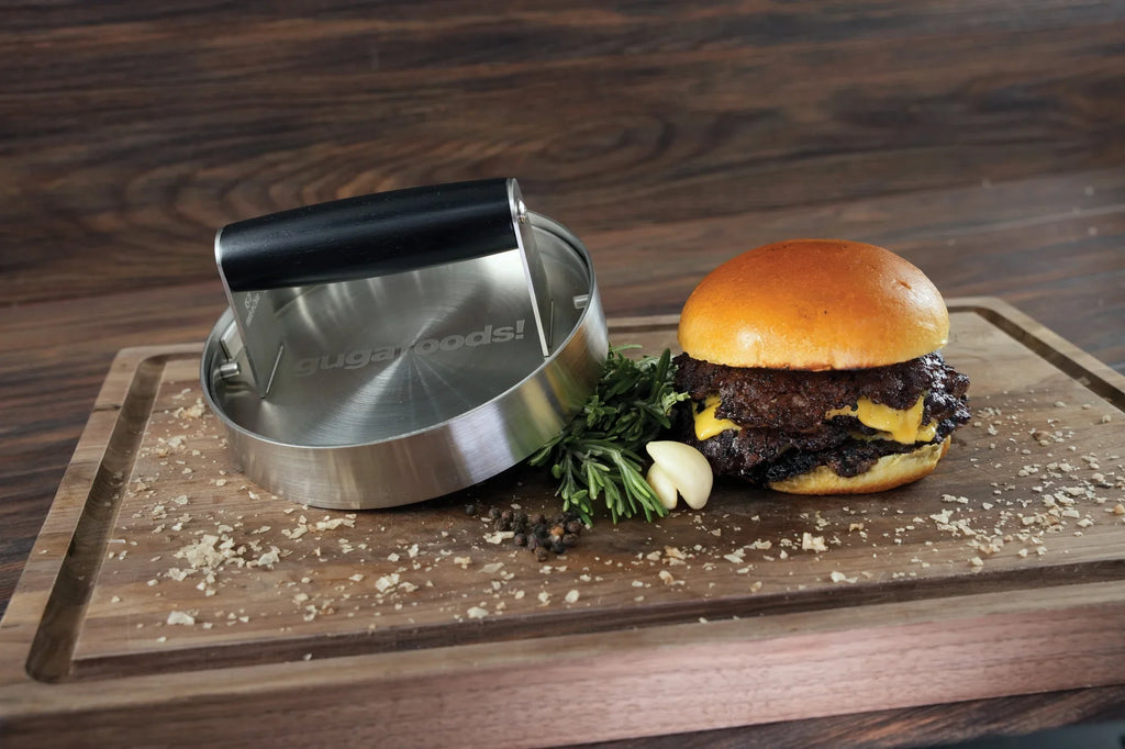 Press Patty Adjustable Guga Smashed Hamburger Burger Stainless Steel Foods Kit, Maker,