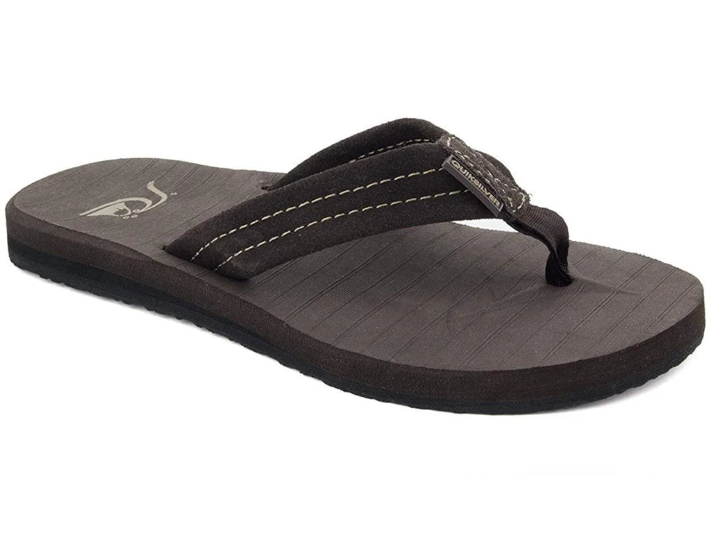 3-Point Men's Carver Suede Flip-Flop Quiksilver
