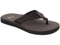 3-Point Men's Carver Suede Flip-Flop Quiksilver