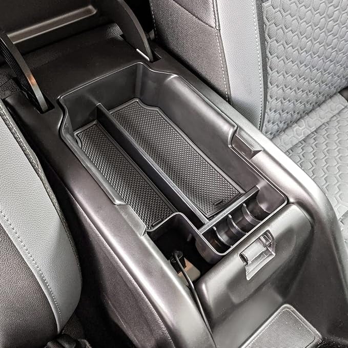 Tray Colorado 2015 EDBETOS Canyon Chevy 2021 Organizer Console 2017 Armrest with 2019 Compatible 2020 2018 2016 Box, Center Secondary GMC 2022 Storage Glove Accessories Black