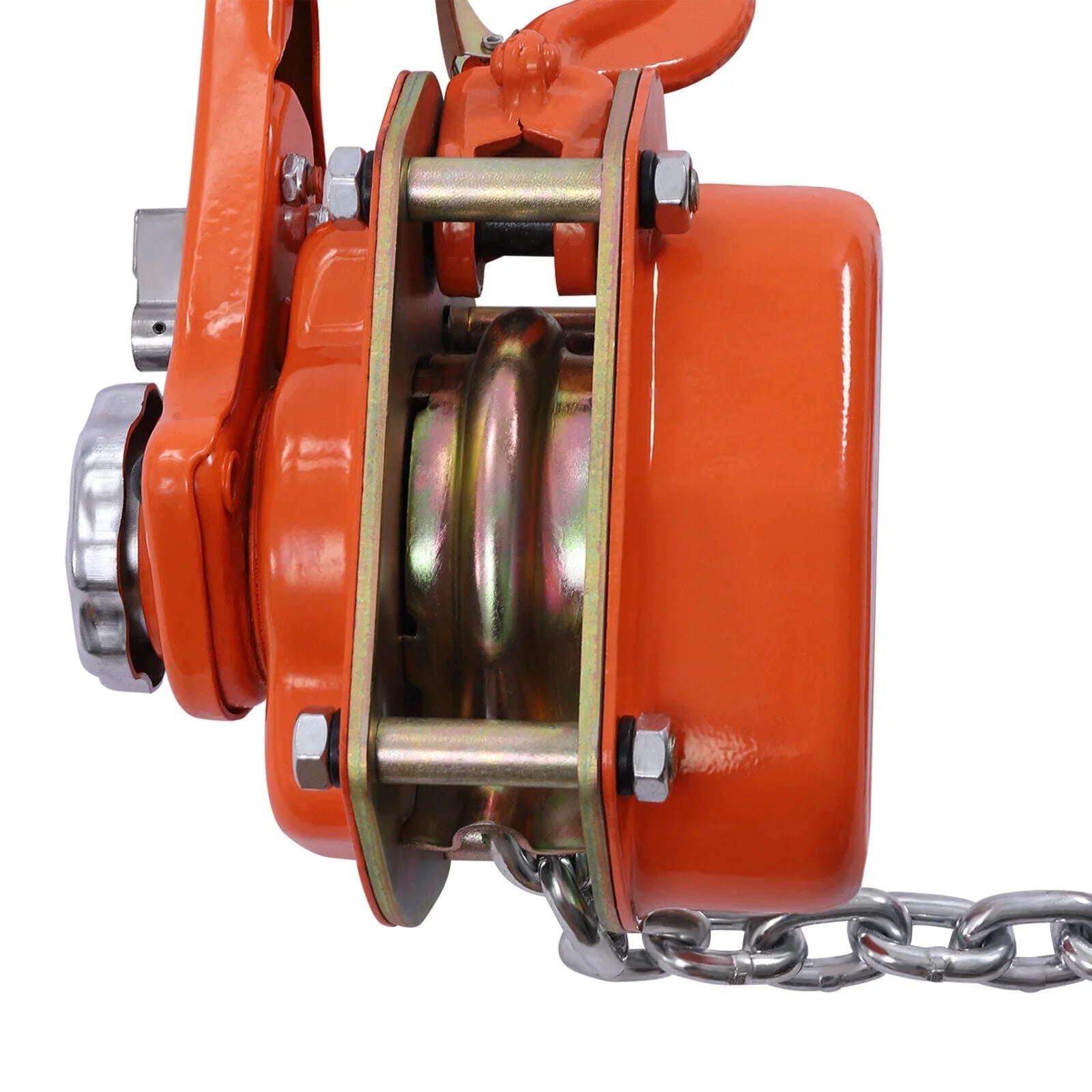 Block DENEST 10Ft Type Along Lever Hoist Lifter Ratchet Puller Chain Come 0.75T Chain