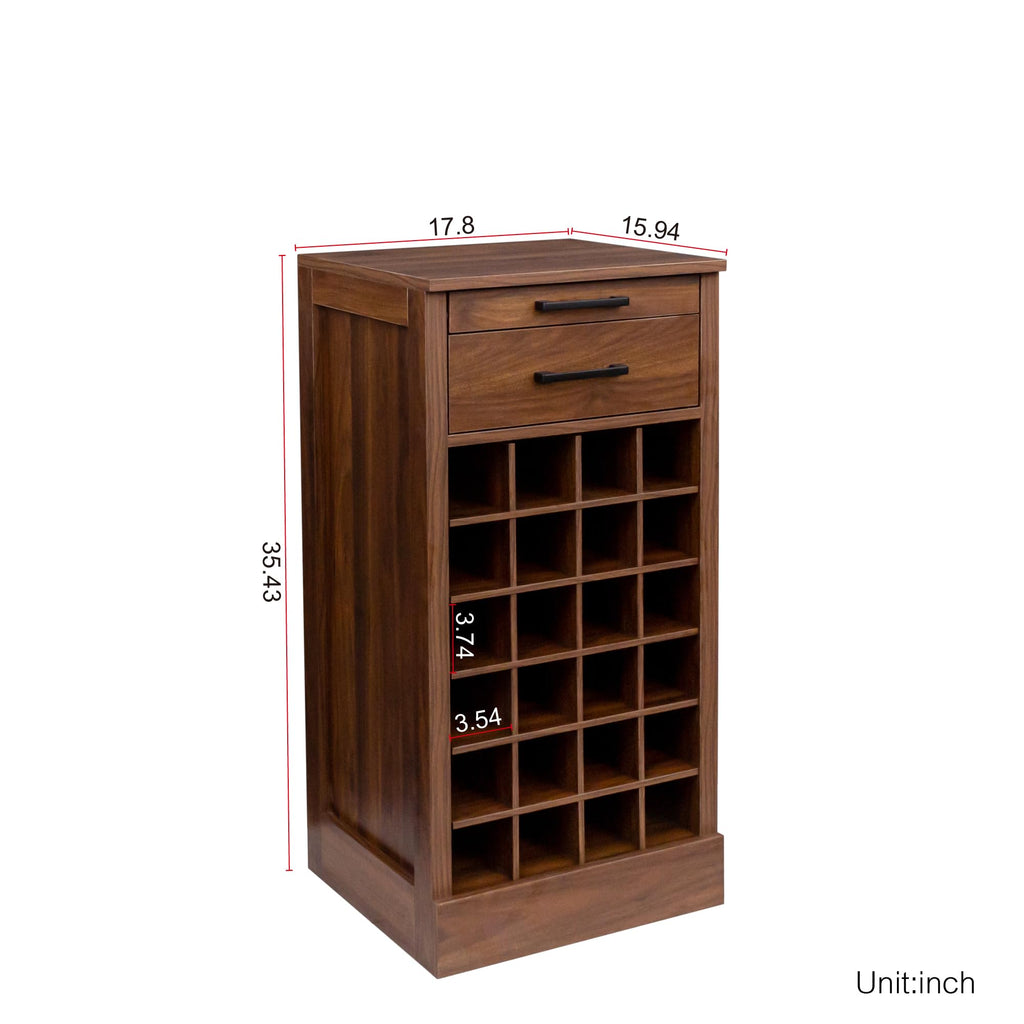 WERSMT 8-Tier Freestanding Wine Rack Wood, 32 Bottles Wine Rack Counter for Small Space, Farmhouse Stackable Modular Wine Bottle Holder Rack, White