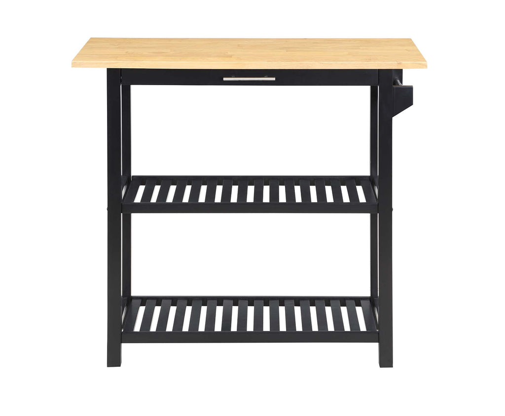 Convenience Concepts Designs2Go Butcher Block Kitchen Island, Sage, 40"