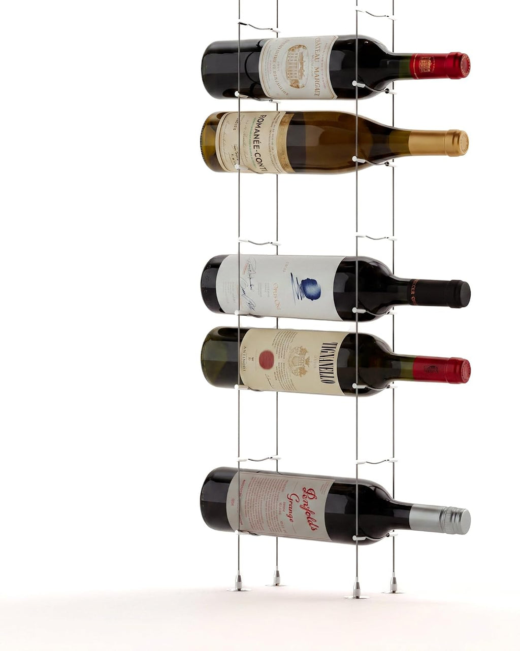 Cable Wine Racking System - Floor to Ceiling Wine Storage by Wine Stash