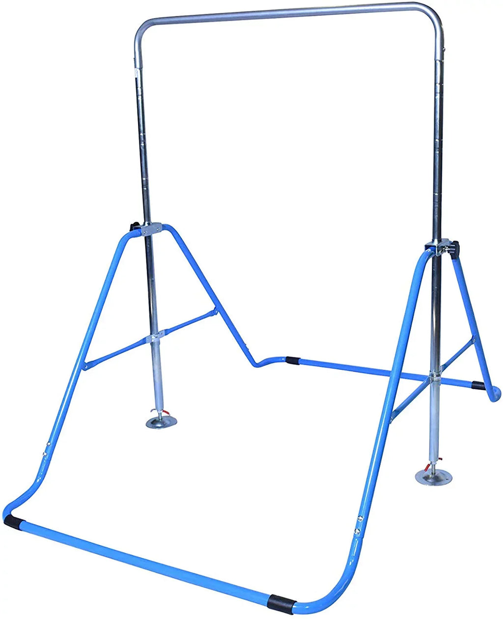 Gymnastics Kids Bar Climbing Training Gymnastic with Mat Height Fitness Blue Horizontal Monkey Kip Kip Expandable Bar Bars Tower Adjustable Folding for Bar