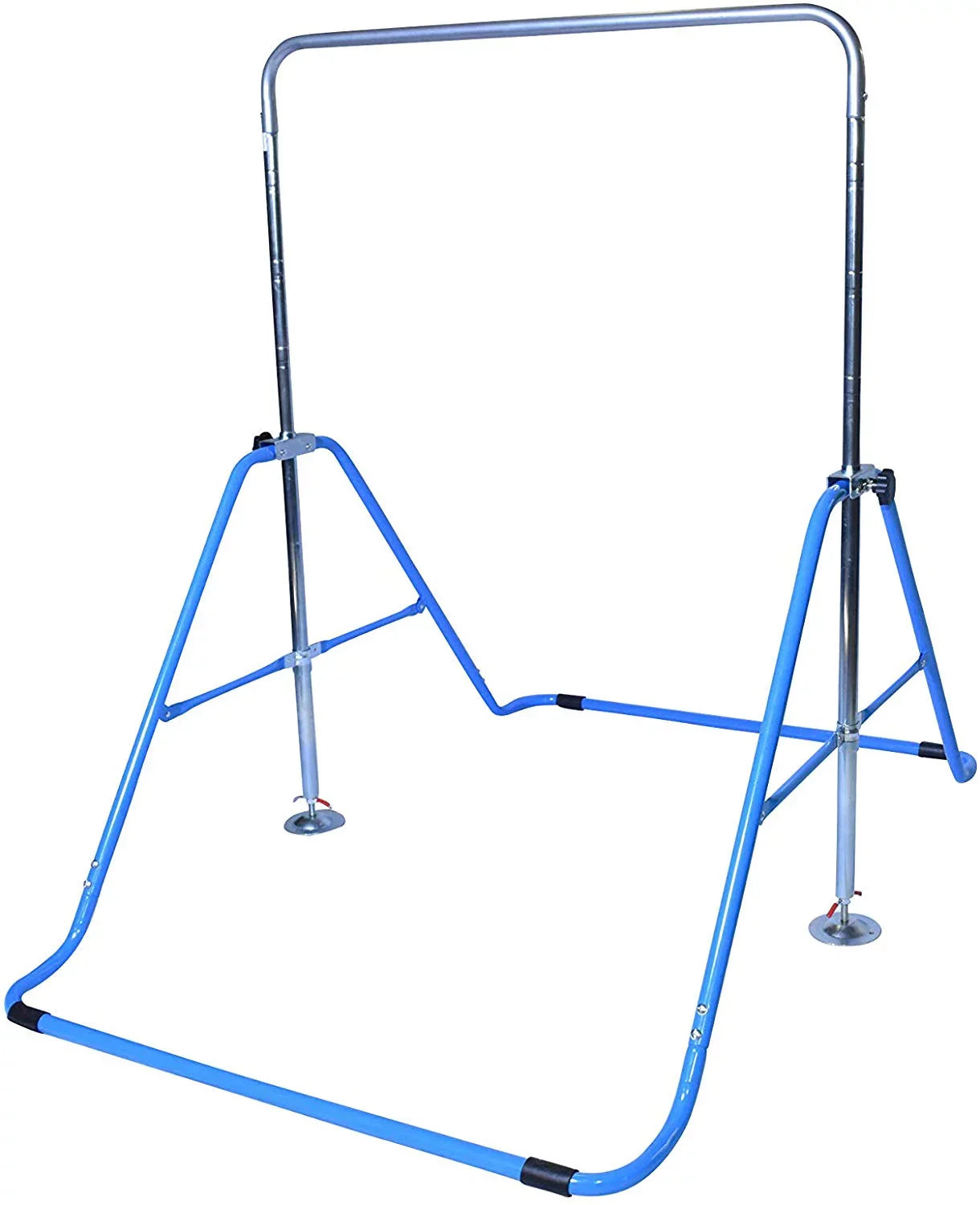 Gymnastics Kids Bar Climbing Training Gymnastic with Mat Height Fitness Blue Horizontal Monkey Kip Kip Expandable Bar Bars Tower Adjustable Folding for Bar
