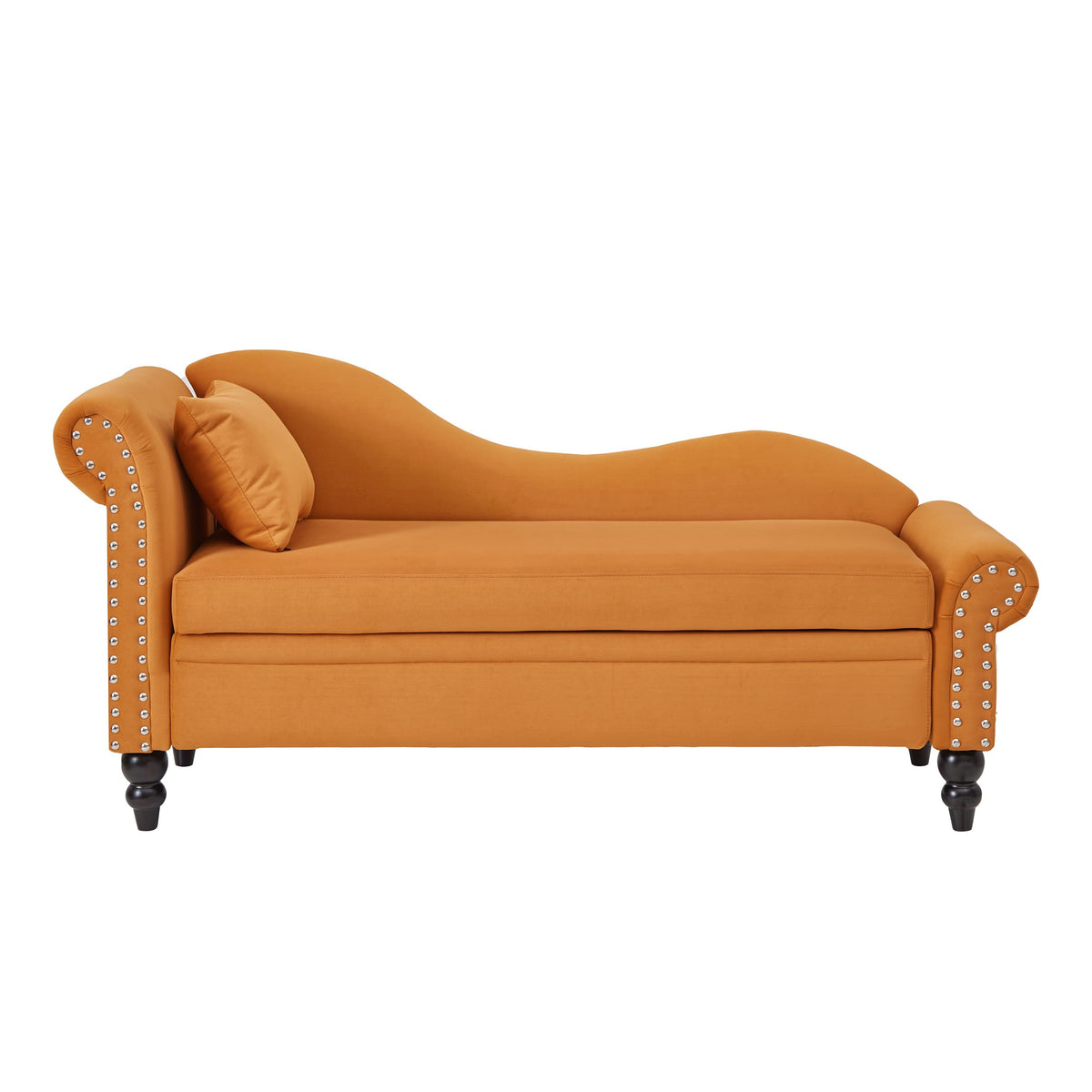 ERYE Boucle Upholstered Left Facing Chaise Lounge Indoor for Living Room Bedroom,Comfy Single Chaise Lounge Modern Leisure Recliner Sleeper Sofa Daybed, Easy Assemble