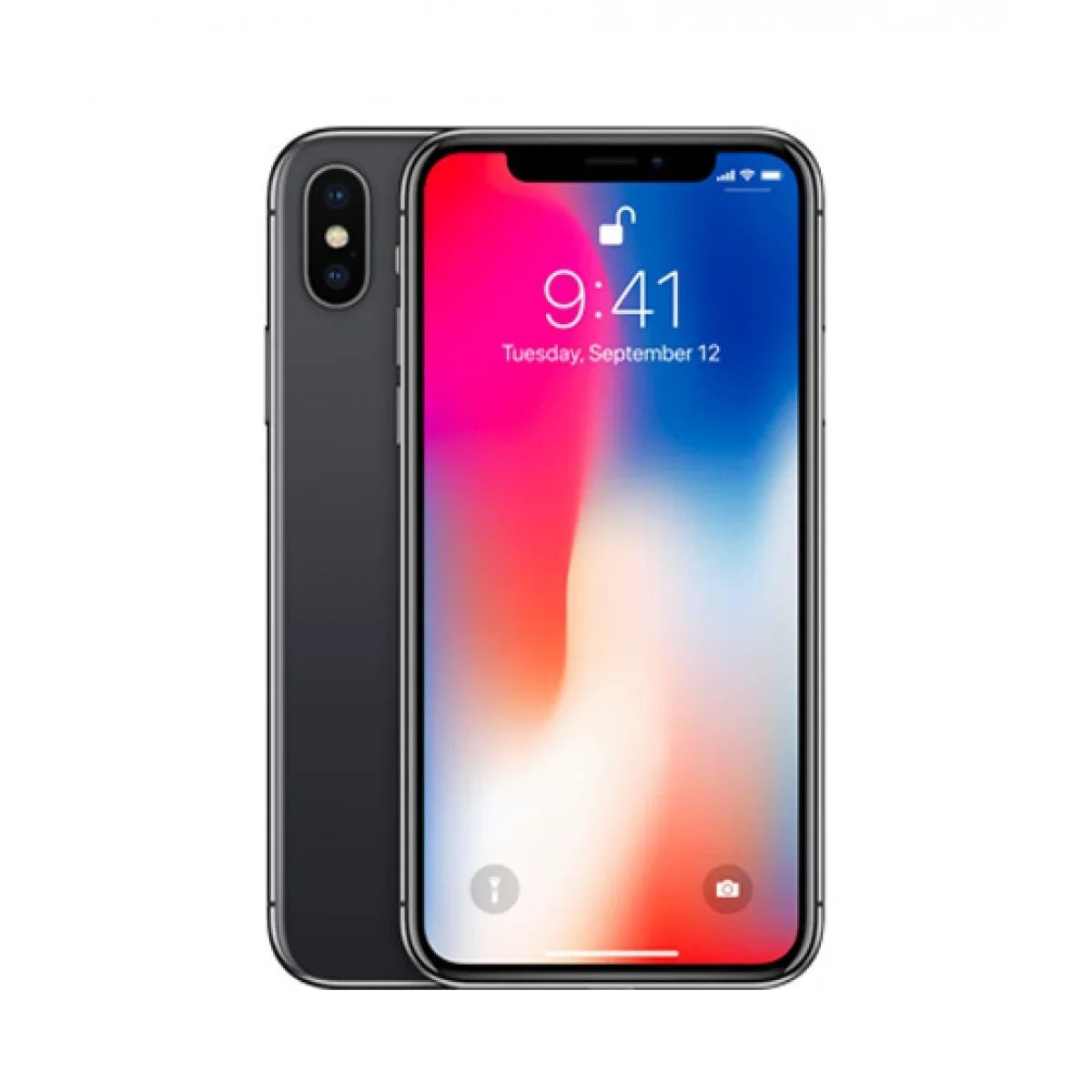 iPhone Gray - Restored (Refurbished) X Unlocked  64GB, T-Mobile Space