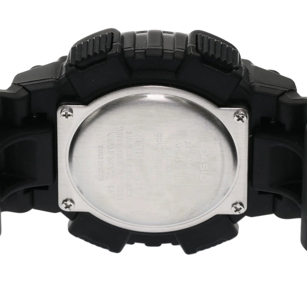 Steel/Rubber AEQ-110 CASIO Stainless Casio Watch (Good) Pre-Owned Men's