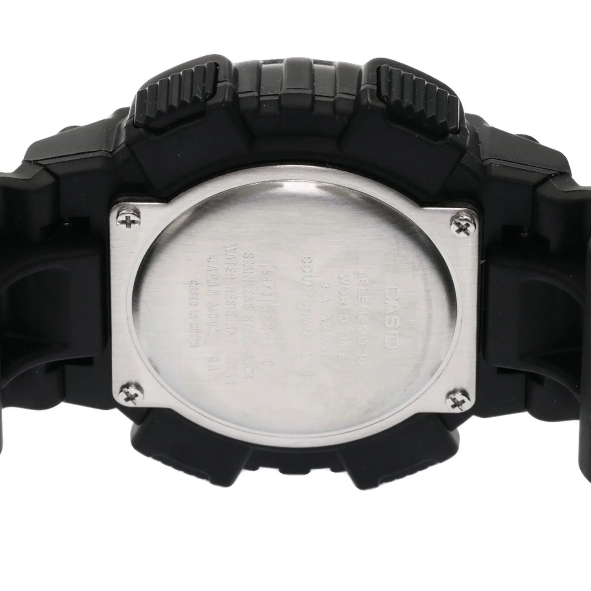 Steel/Rubber AEQ-110 CASIO Stainless Casio Watch (Good) Pre-Owned Men's