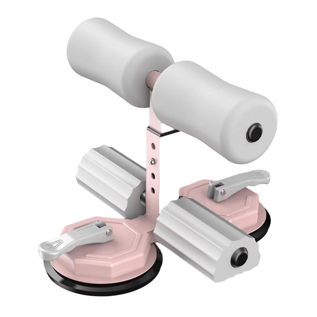 Abdominal Pink Floor Exercises 3 Gray with Abs - Powerful Height Equipment Cup Bar Sitting Settings Suction