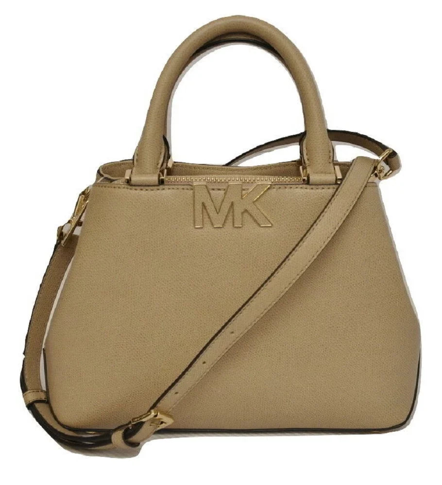 Handbag Logo Bisque Satchel Bag, Kors Small Michael Mk Florence