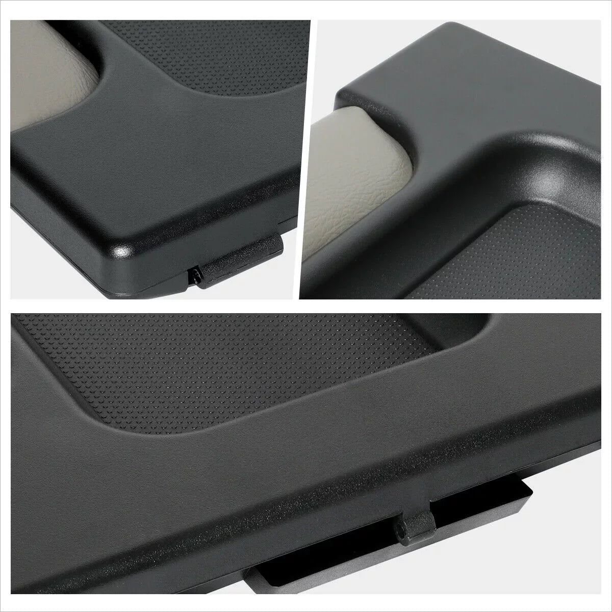 For Kit Console OE Rest GMC Cover Lid Chevrolet Center Arm Cadillac Repair Gray