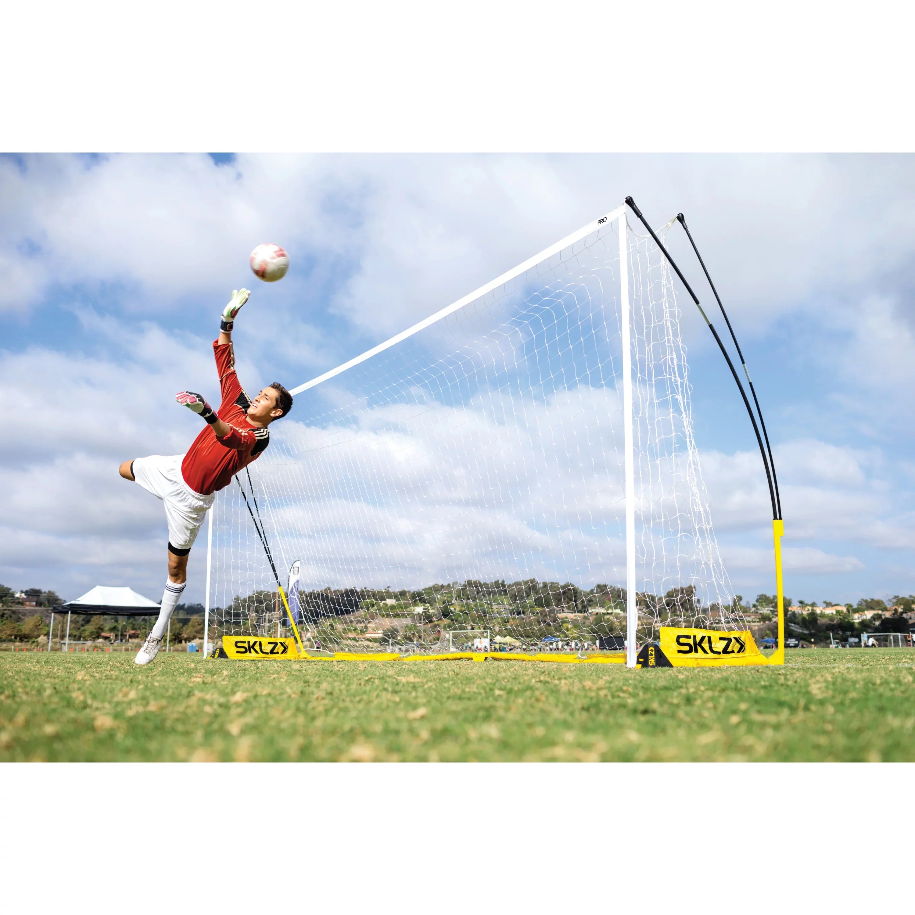 Goal Soccer or SKLZ Training Group Pro Practice for Individual