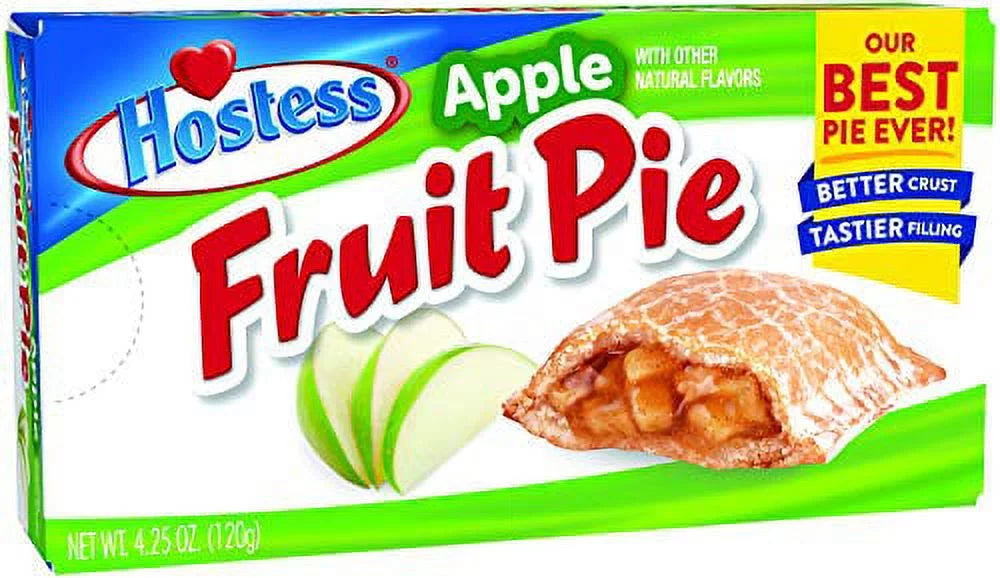 4.25 Hostess Fruit of Pie, 8) Ounce (Pack ,