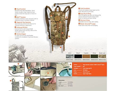 Multicam 3L Hydration SOURCE 3L, (4000331503) Pack, Tactical