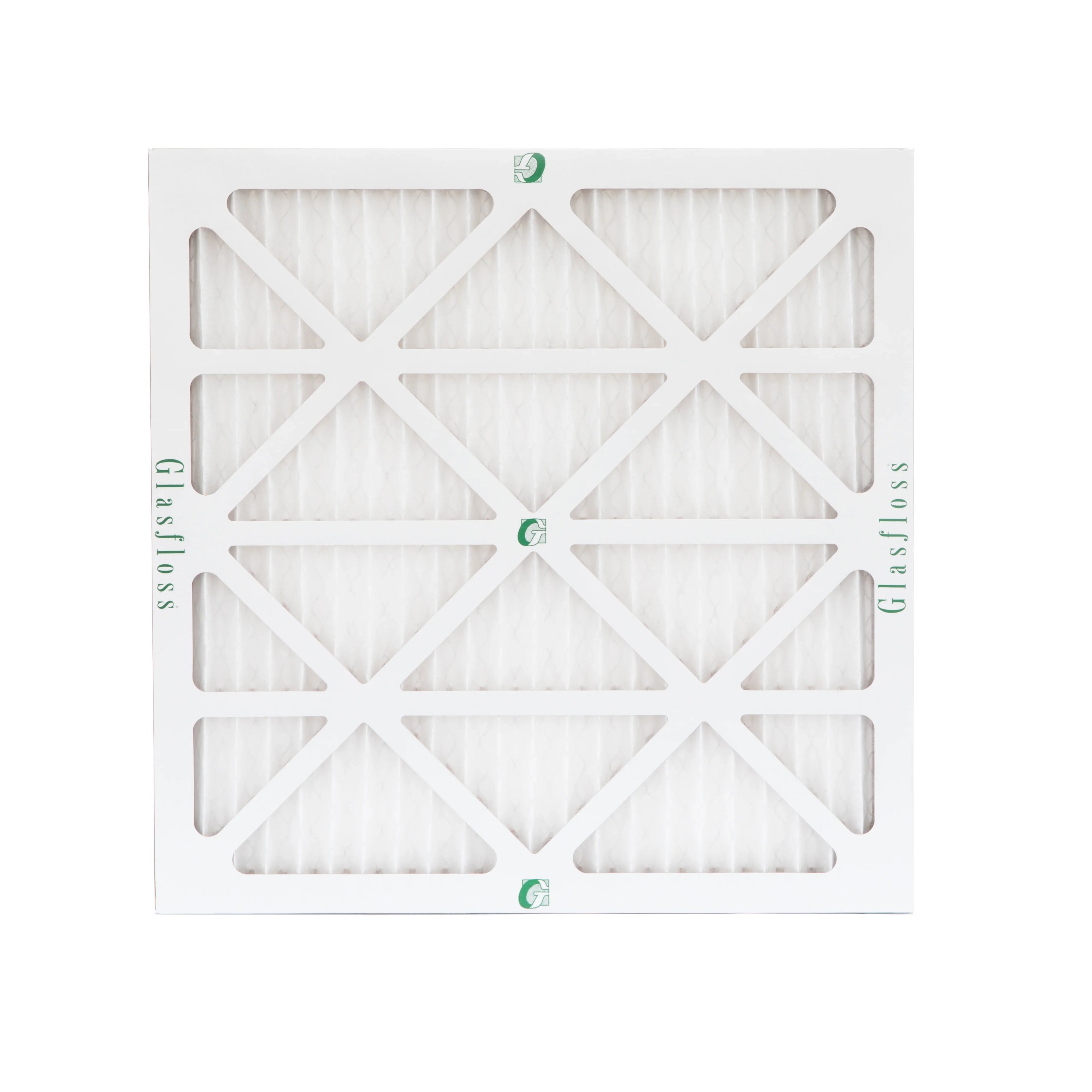 22x22x1 MERV x 21-1/2 7/8 Actual 10 6 Pack Size: 21-1/2 by Pleated x of Glasfloss. Air Filters