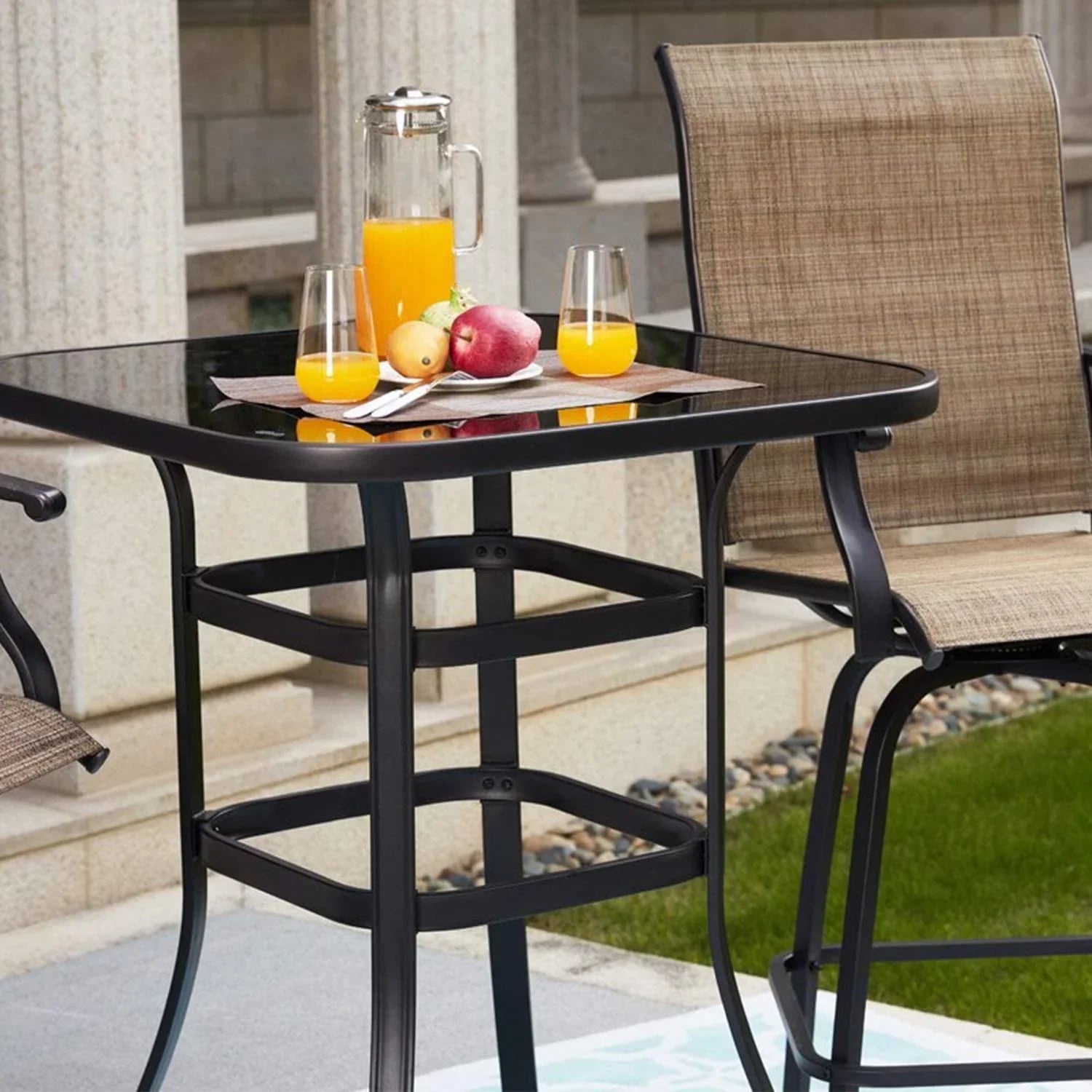 Deck Bar Glass Zoey For Strong Table Use